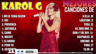 Karol G 2024 (Letra) - Mejores Canciones de Karol G - Grandes Éxitos De Karol G - Mix Reggaeton 2024