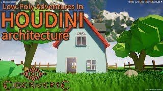 Houses and Groups - Low-Poly Adventures in Houdini