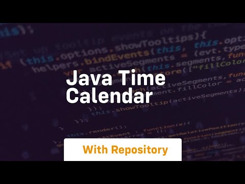 java time calendar