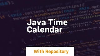 java time calendar