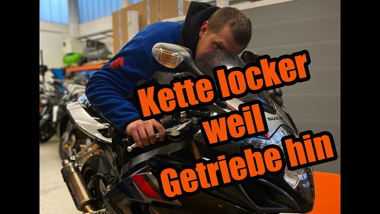 Lager gesprengt - Kette zu lose | Suzuki GSX-R 1000 K5