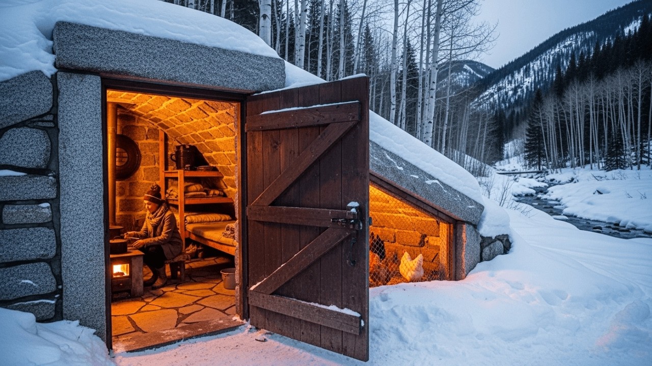 Widowed at 24, She Sealed an Old Powder Cellar and Made It the Warmest Home in the County