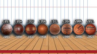 The Evolution of the NBA Basketball Ball! (NBA Ball Over the Years)