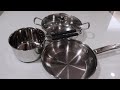 Pigeon stainless steel Cookware Set with induction bottom Unboxing | Best for Middle Class Families
