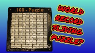 The 100-puzzle - World's largest sliding puzzle? | 100 subscriber special screenshot 5