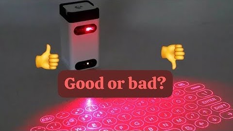 Laser Keyboard Review