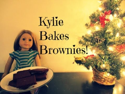 Kylie Bakes Brownies!