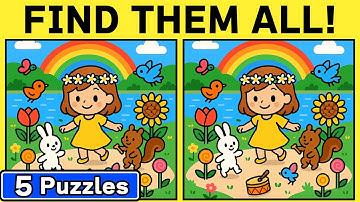Ultimate Brain Training: Can You Find All the Differences? #30