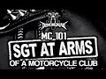 Sgt At Arms In A Motorcycle Club