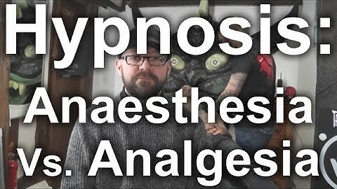 Hypnotic Anaesthesia vs Analgesia - Hypno Ink Instants : 60 Seconds, 1 topic, no script
