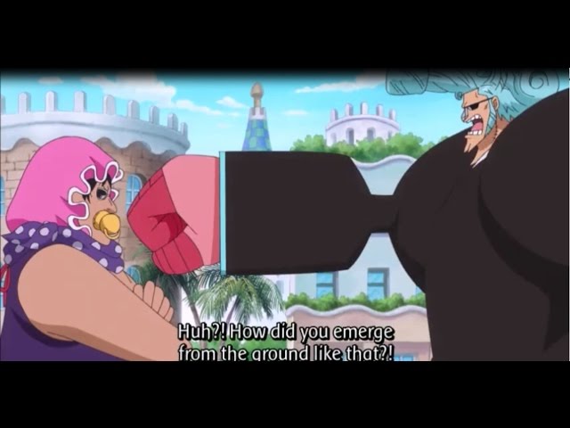 Cyborg Franky Vs. Senor Pink, The battle of the Pervert! One Piece Funny Moment class=