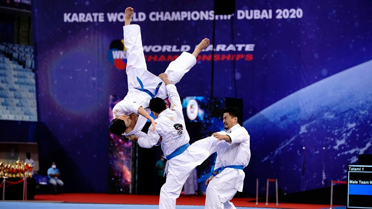 Thrilling KARATE in final day of #KarateDubai2021 | WORLD KARATE FEDERATION  - YouTube