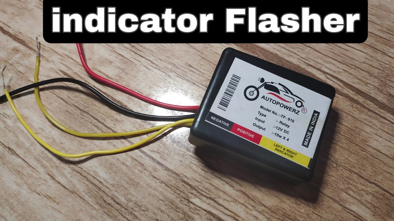 indicator Flasher for all bike and full installation guide | AutoPowerz
