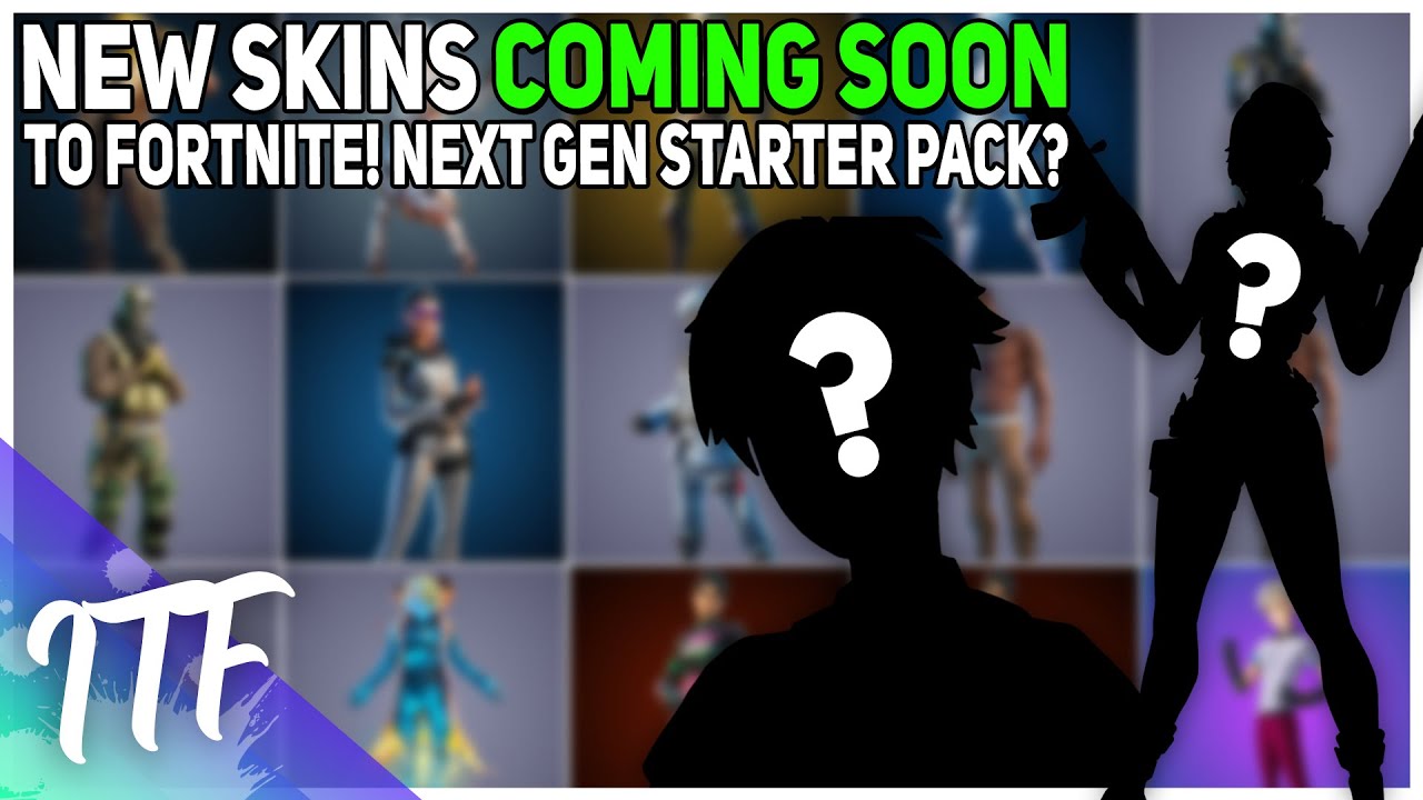 NEW Skins Coming Soon To Fortnite! Secret Skin! Next Gen Starter Pack? (Fortnite Battle Royale)