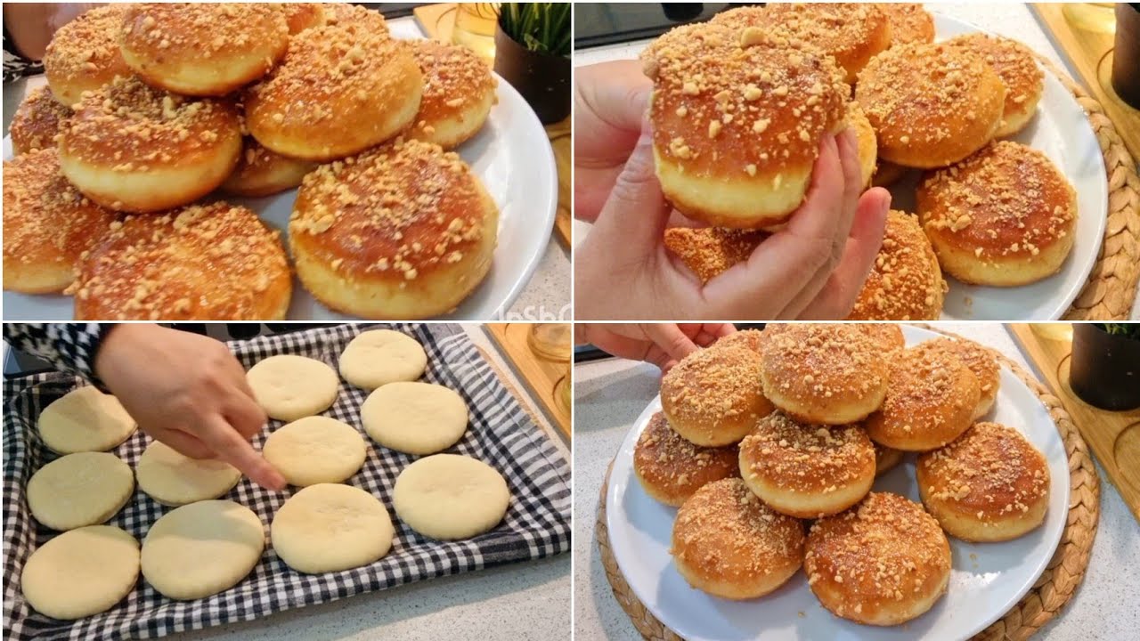 عندك بيض وحداة وشوية دقيق  حضريهم في رمشة عين بدون فرن هشاش كيدوبو فالفم أحسن من الشفنج