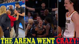 Enes Kanter Freedom EJECTED From Fever vs Sky Game as Caitlin Clark Reacts 😂🔥
