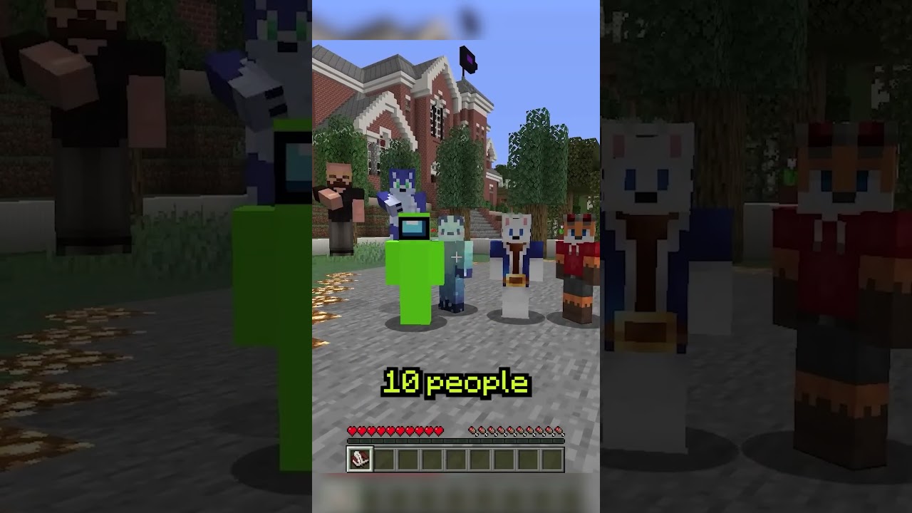 POV: You can enter worlds through YouTube #minecraftmemes