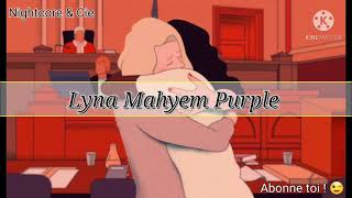 {Nightcore} ~Lyna Mahyem ~Purple Resimi