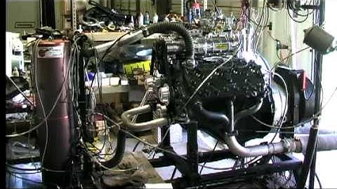 Blown Flathead V8 Part V - Dyno Test March 2011