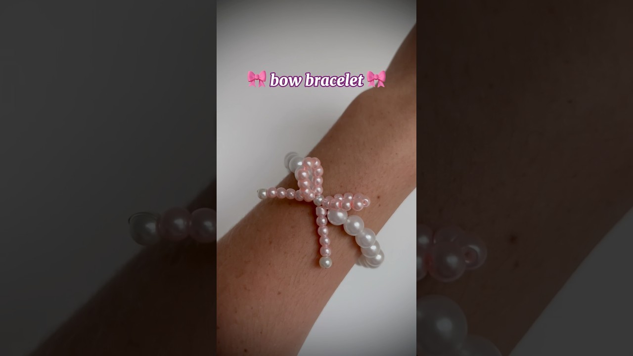 bow bracelet 💗🎀🌸 