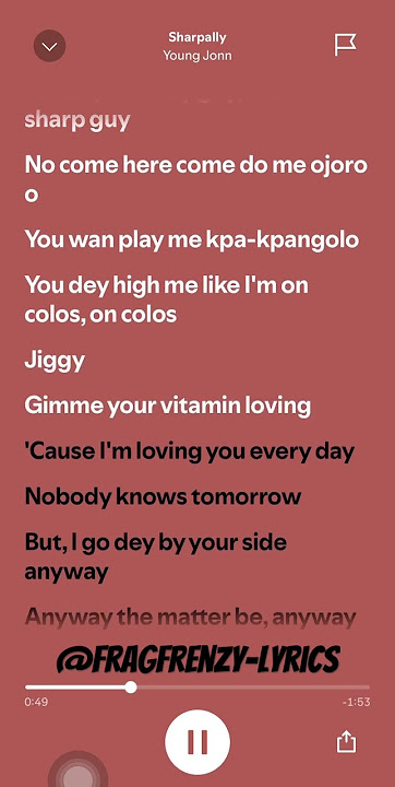 Sharpally by Young John lyrics #viralvideo #trending #musictrends #lyrics #trendingmusic #music