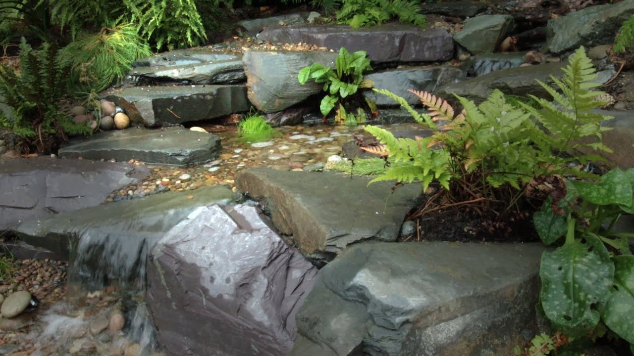 BUILDING A WATERFALL - youtube