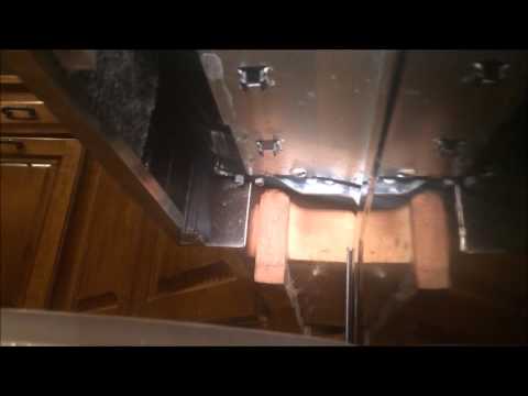 Samsung WaterWall Dishwasher leaks - YouTube
