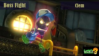Luigis Mansion 3 Boss Fight - Clem