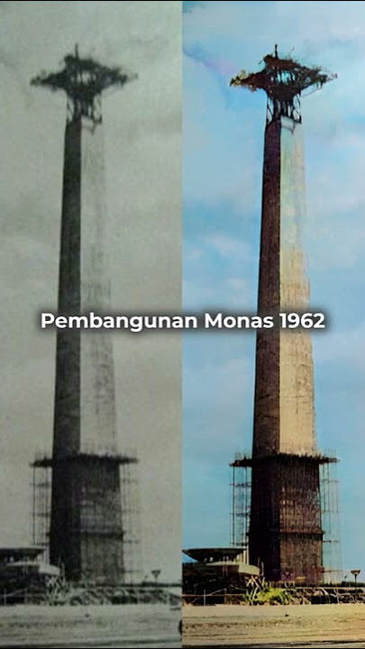 Pembangunan Monas #monas #pembangunanmonas #batavia #jakartatempodulu #ibukotajakarta #shorts