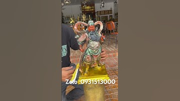 Tượng Đồng quan công #đồcổcầnthơ #dogothuhuyen #đồcổ #phongthuy #dothocungbanggo