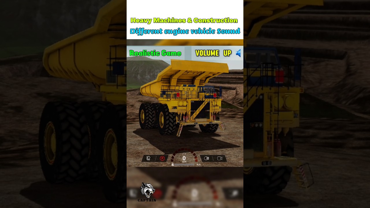 🔥 Heavy Machines & Construction Vehicles Start-Up Sounds! 🚜🚛 