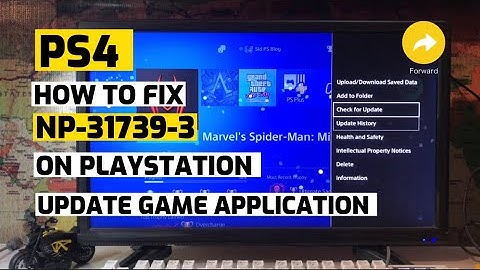 How to fix Ps4 NP-31739-3 Update File Game Or Application Fixed