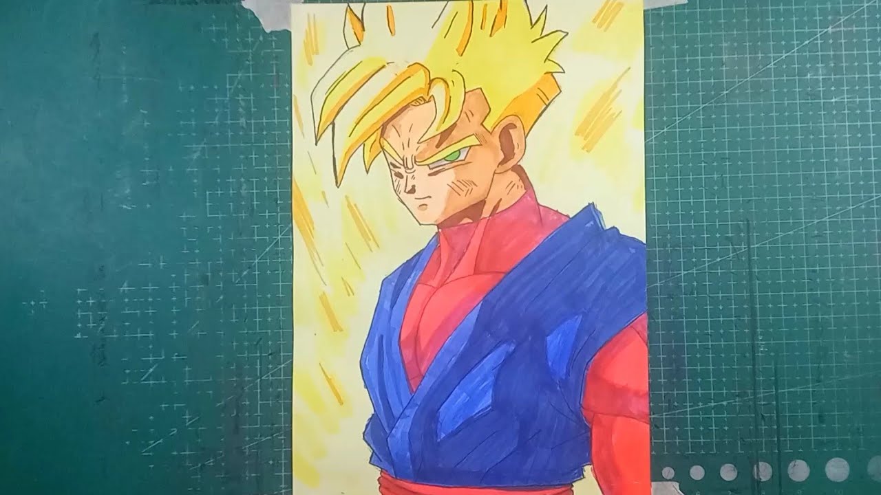 Como Desenhar o Goten | Dragon Ball Z | Passo a passo 