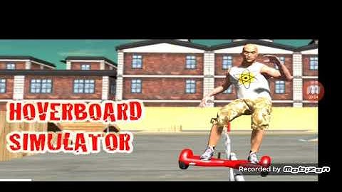 Hoverboard Simulator