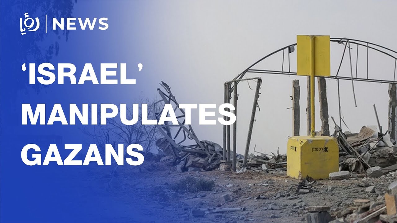 Gazans despair as ‘Israeli’ forces mark withdrawal line