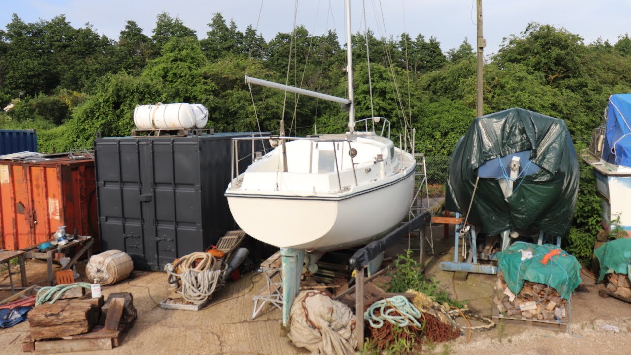 Boat Tour of a Free Sailboat before Refurbishment - Prequel - DIY Free Sailboat Refit