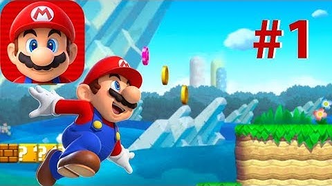 Super Mario Run PART 1 Walkthrough Gameplay - Android/iOS