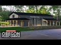 Timelapse Build: Oregon Music Garage #postframe #garage