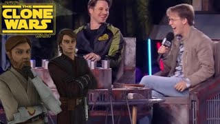 - Clone Wars Actors James Arnold Taylor And Matt Lanter Interview STARWARS CELEBRATION DAY 2