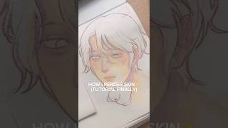 How To Blend Skin Using Acrylic Markers🎨👩🎨 Resimi