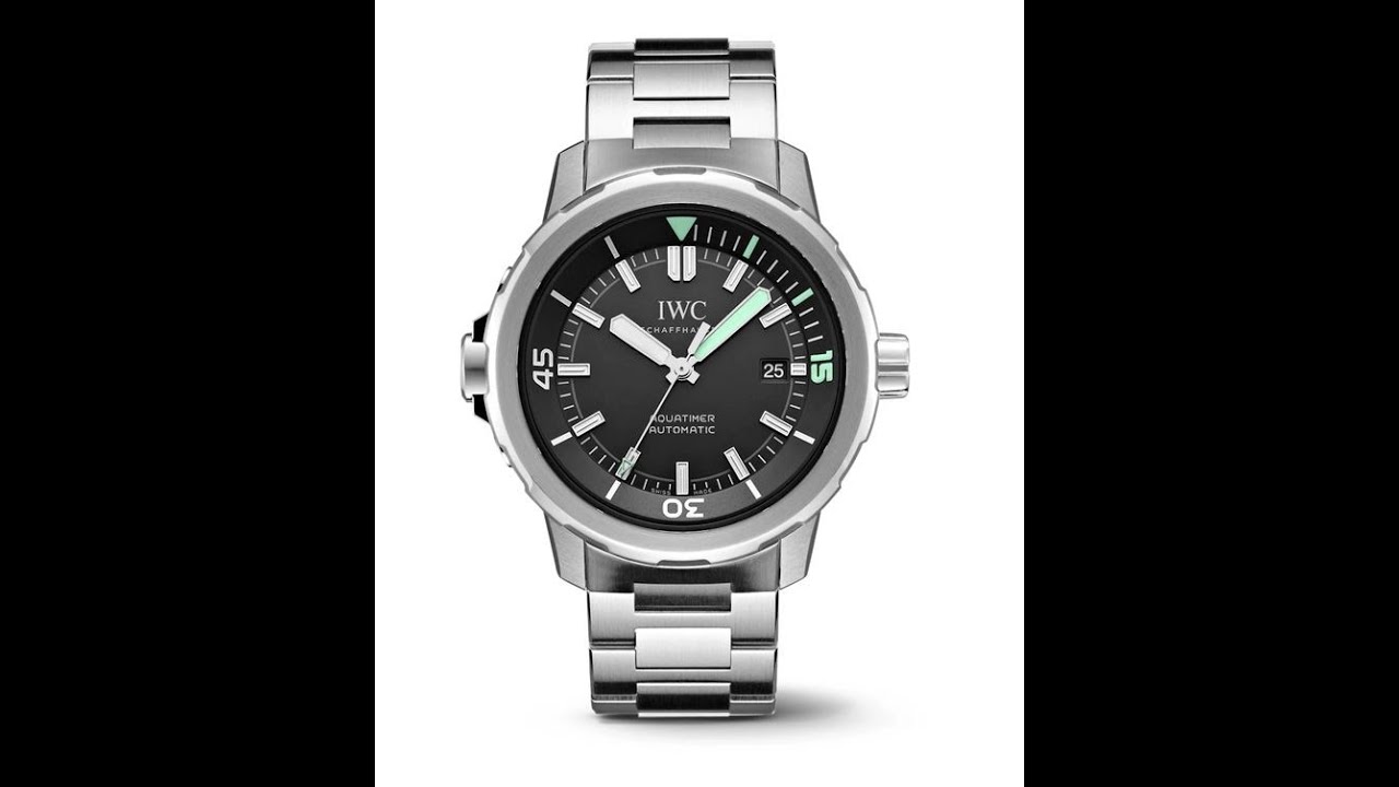 IWC Aquatimer 3548 steel bracelet | Diver Watch | Rattrapante