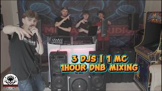 Drum and Bass Mix | DJ Dodger B3B Flemzy, Bridey | MC Stinga