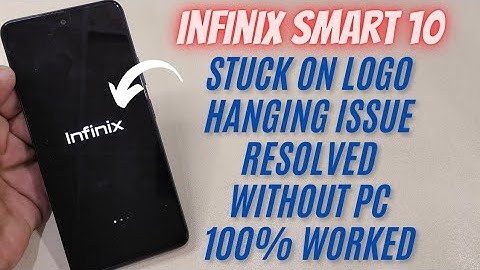 Infinix Smart 10 Plus Stuck on Logo Fix | No Flashing | No PC | 2025 Easy Solution