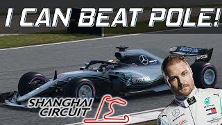 F1 Chinese GP 2019 Qualifying | The 1000th Grandprix - CAN I BEAT BOTTAS' POLE LAPTIME?