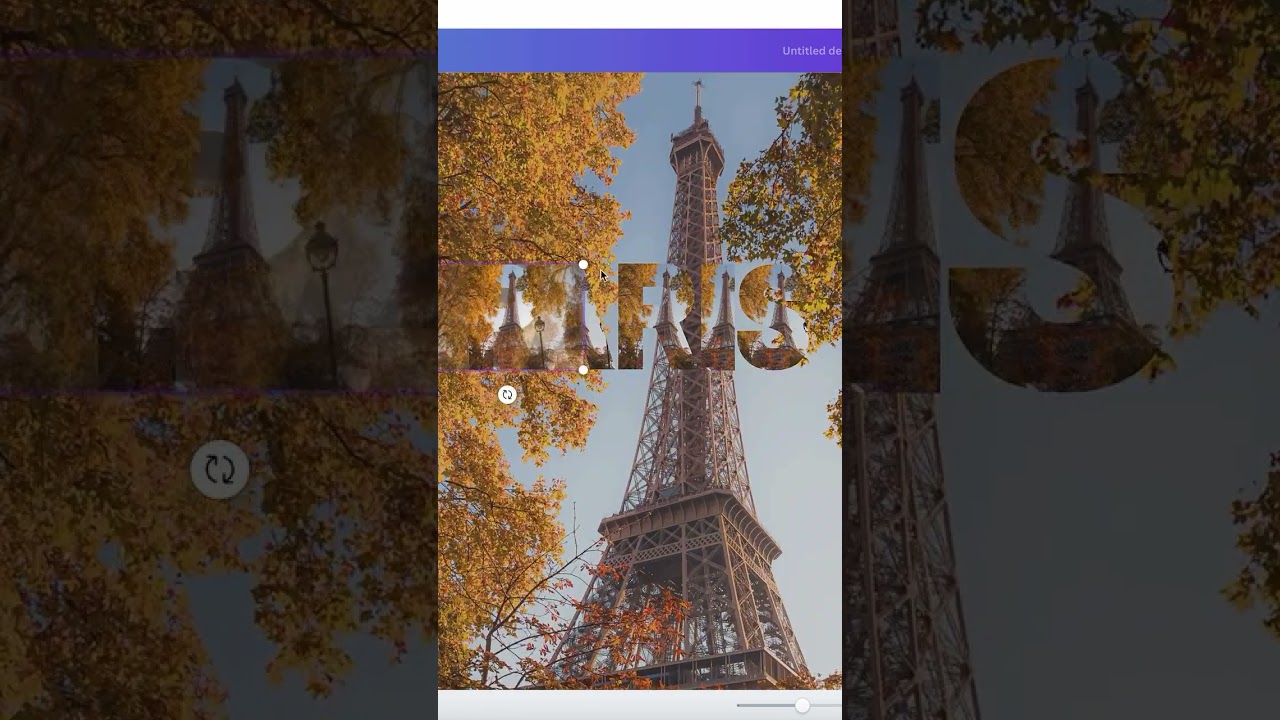 Today I crafted a Paris canva tutorial | 