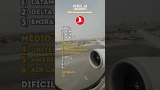Quantas você consegue adivinhar? 🤔👇🏻✈️