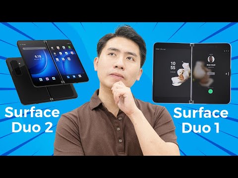 So sánh Surface Duo 2 2022 vừa mới được Microsoft ra mắt và Surface Duo 1 ? Sự khác biệt??
