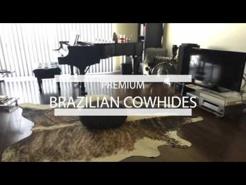 Premium Cowhide Rugs Youtube