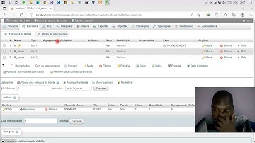 Como criar chaves estrangeiras no phpmyadmin