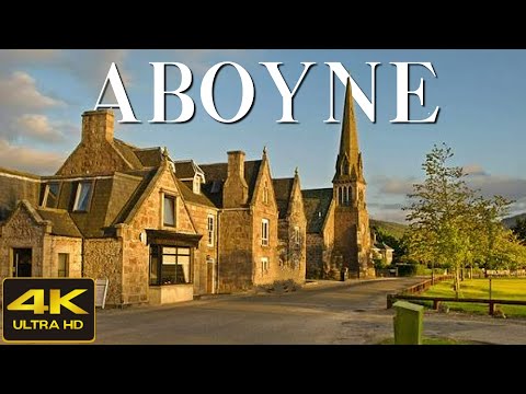 Aboyne Scotland Walking Tour 4K, May 2023